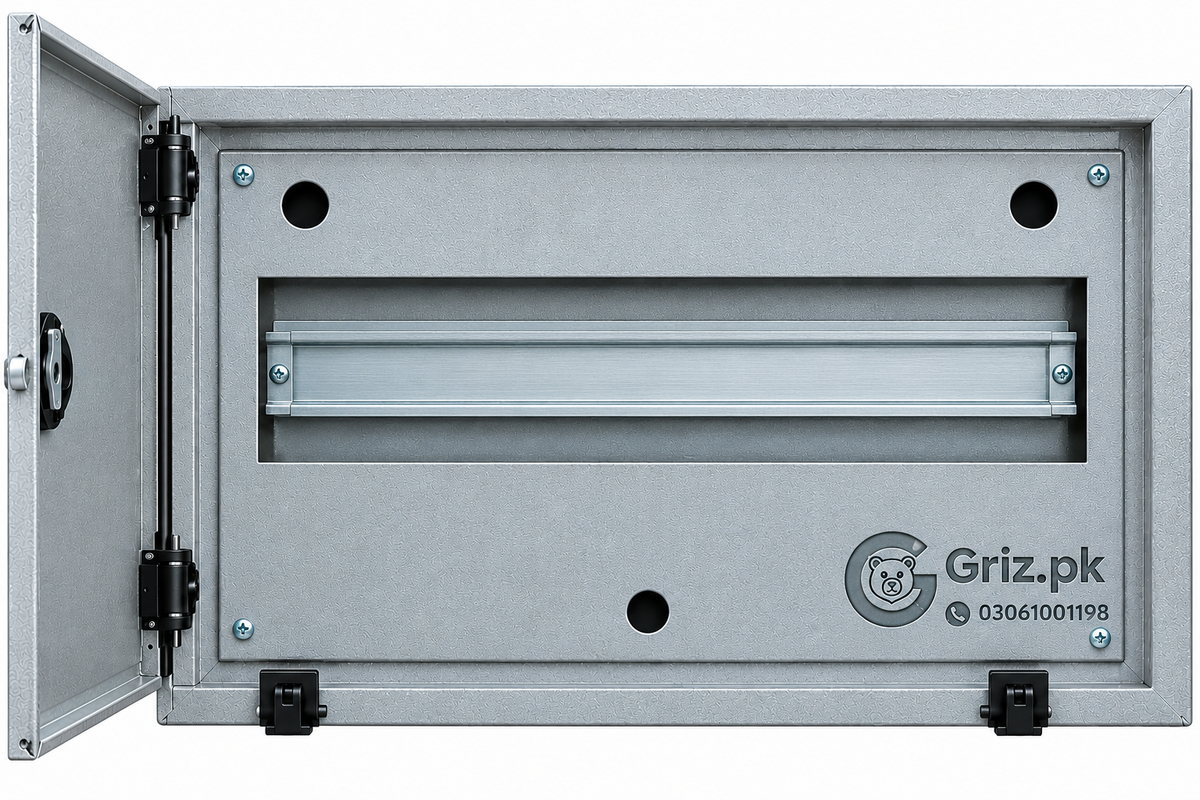 32 Pole Metal Distribution Box (DB) Without Breakers | Griz.pk
