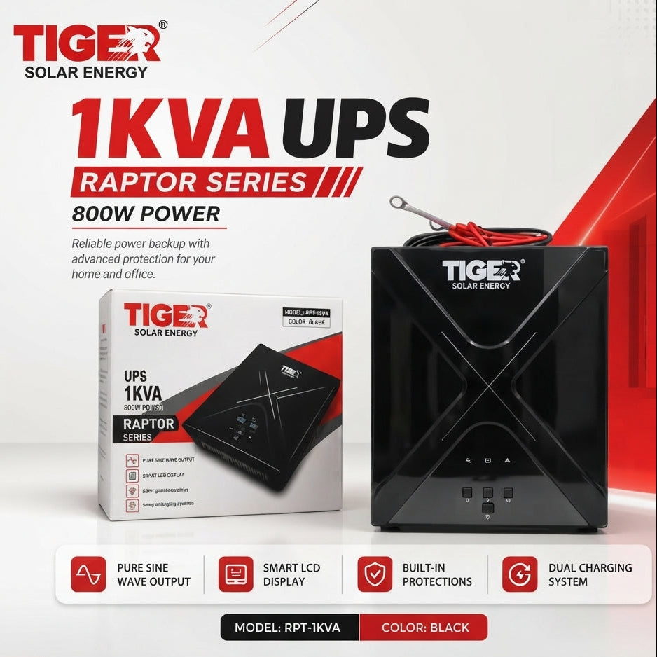 Tiger Raptor Series 1kVA / 800W UPS