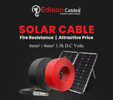 DC Solar Cable 4mm² Tin Copper XLPO/XLPO Flexible Cable – 1500V DC