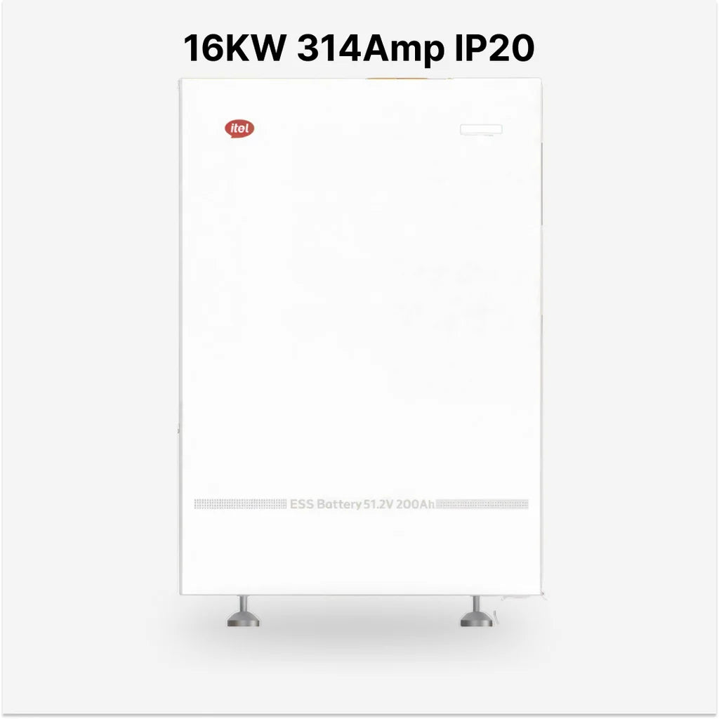 Itel Lithium-Ion Battery 51.2V 314Ah – 16kWh Solar Energy Storage Battery