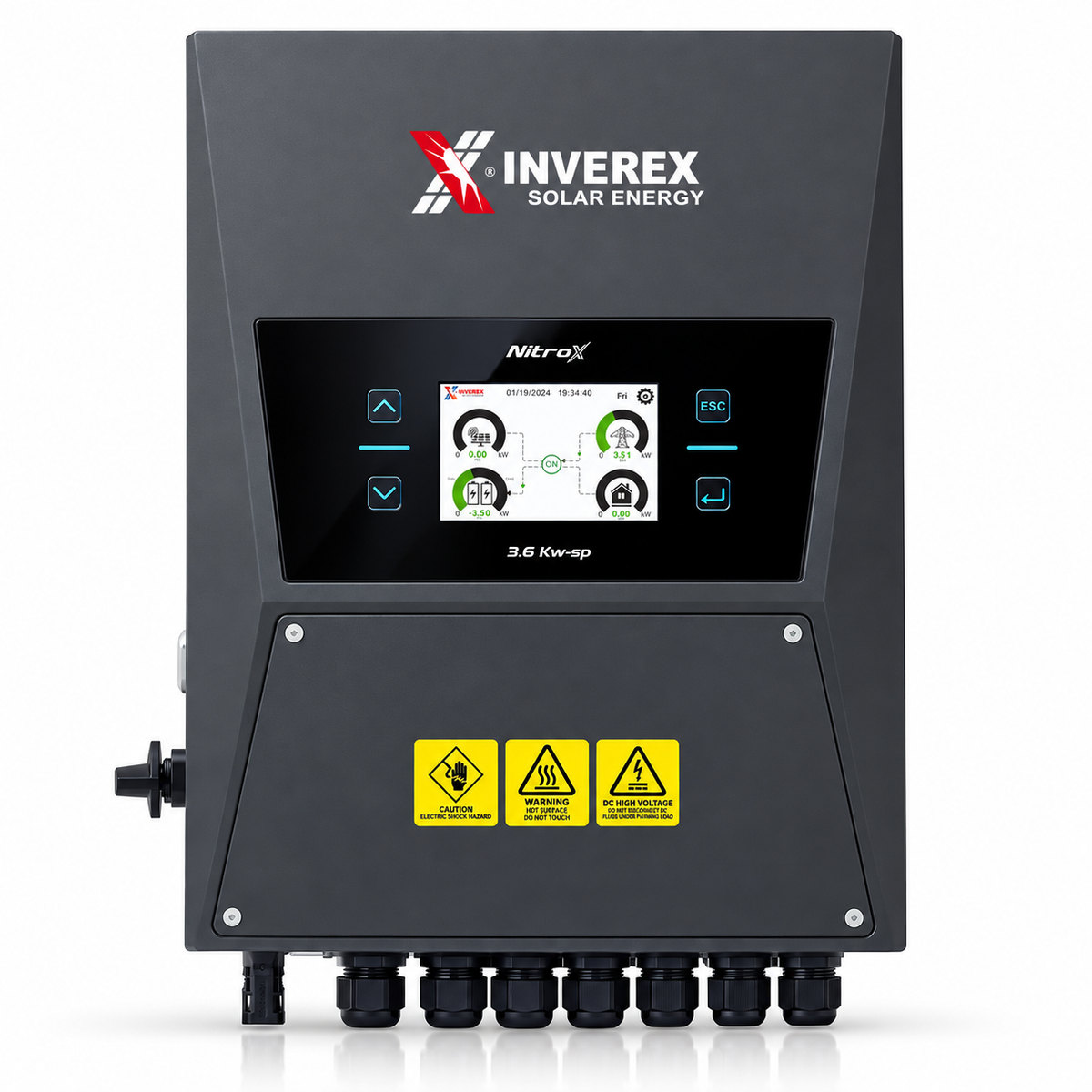 NitroX 3.6kW SP Hybrid Solar Inverter