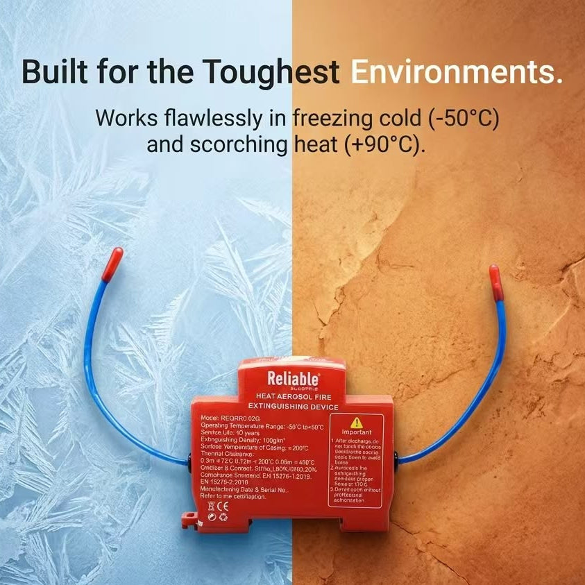 Reliable Electric Automatic Fire Extinguishing Device 1P