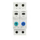 TOMZN WiFi Smart Switch Earth Leakage Protector 2P 63A | Tuya Smart Energy Meter
