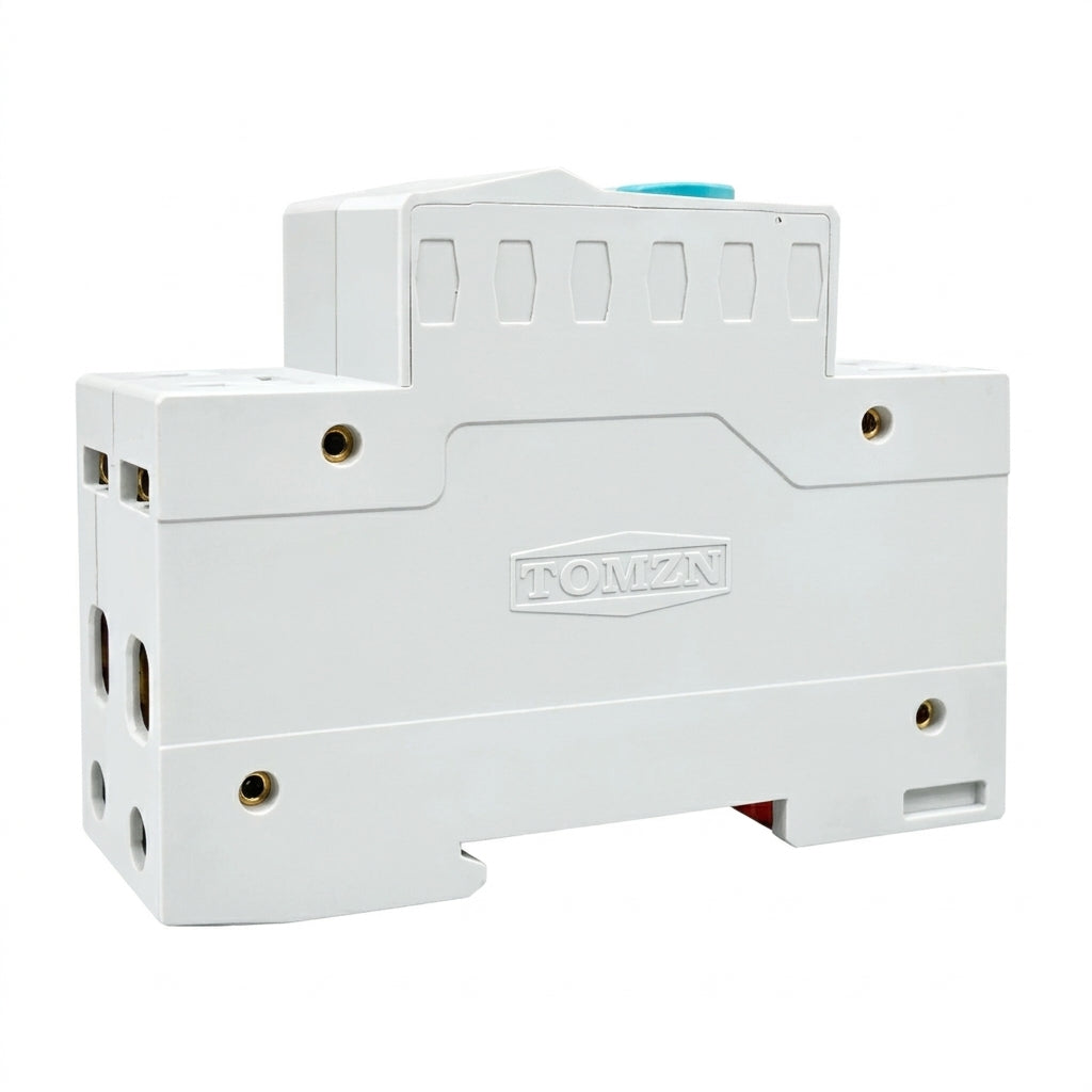 TOMZN WiFi Smart Switch Earth Leakage Protector 2P 63A | Tuya Smart Energy Meter